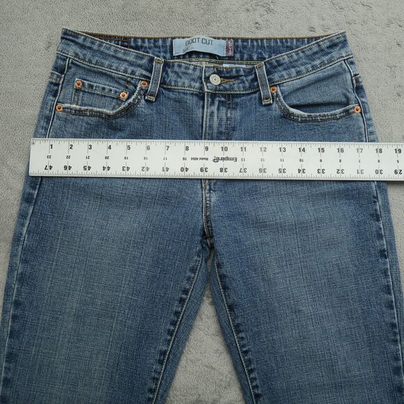 Levi's 515 Jeans Women's Size 10M Blue Mid-Rise Bootcut Denim Pants 28" Inseam - Picture 7 of 16